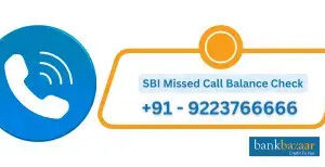 Hình ảnh hướng dẫn kiểm tra số dư tài khoản SBI qua cuộc gọi nhỡ