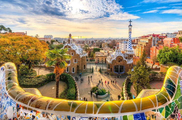 Parc de Güell ở Barcelona