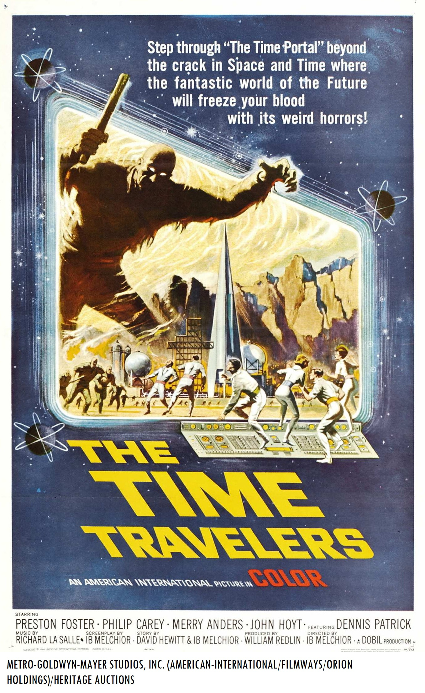 Poster phim The Time Travelers 1964