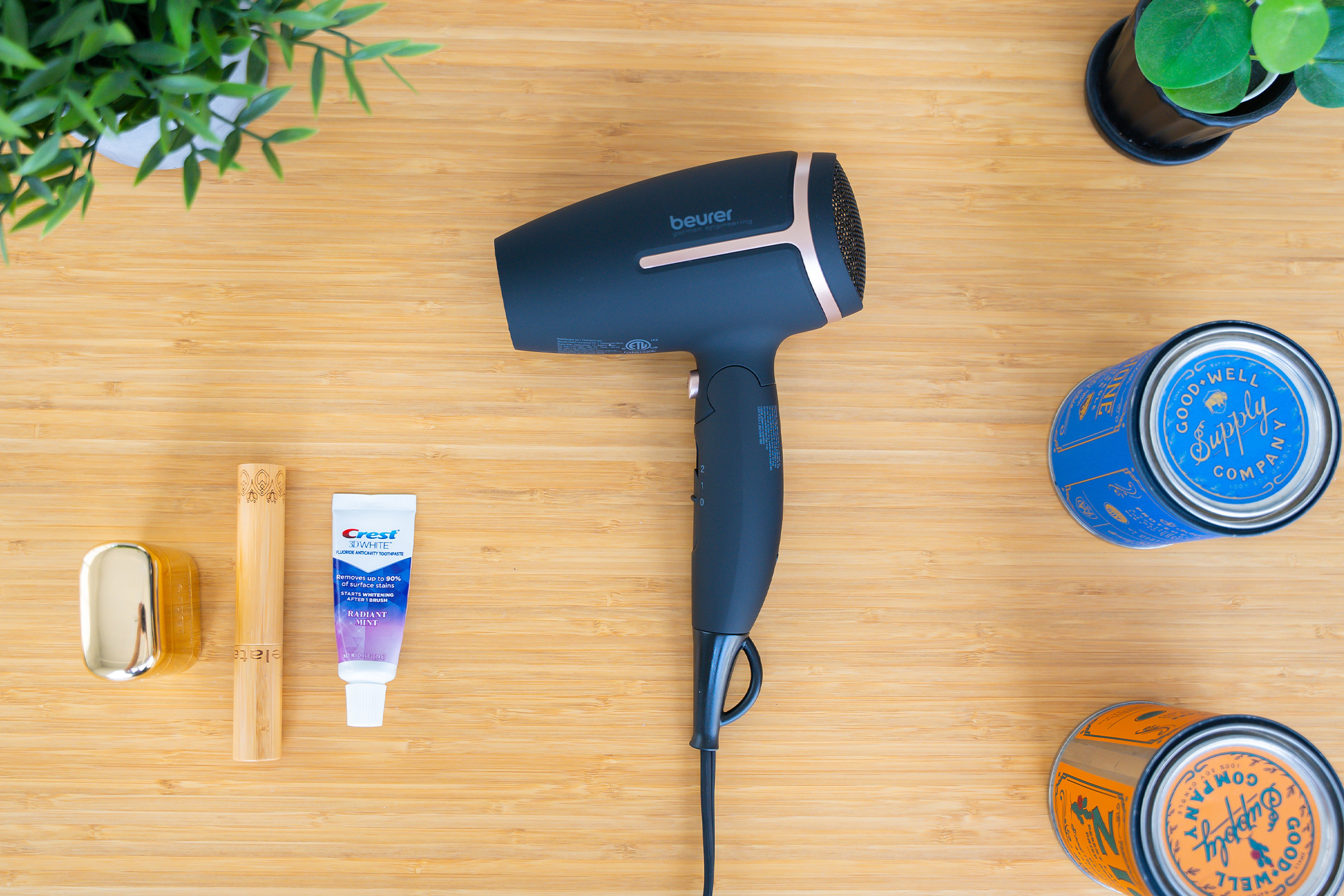 Máy sấy tóc du lịch Beurer HC25 Travel Ionic Hair Dryer