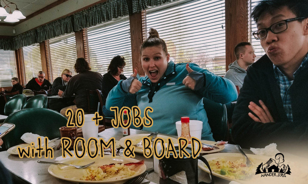 Jobs that pay for travel and housing