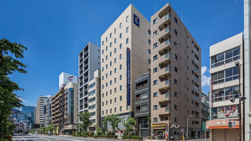 Khách sạn Comfort Hotel Tokyo Higashi Nihombashi với các tiện nghi như bữa sáng miễn phí và internet tốc độ cao.