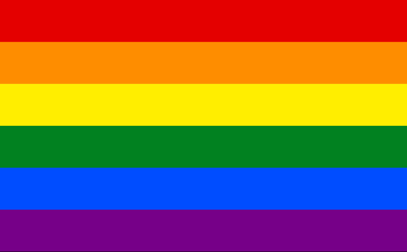 Cờ cầu vồng biểu tượng cho cộng đồng LGBTI