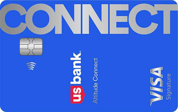 Thẻ U.S. Bank Altitude® Connect Visa Signature® Card, lựa chọn tuyệt vời không tính phí thường niên.
