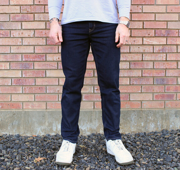 Quần Jeans Banana Republic Traveler dáng slim fit