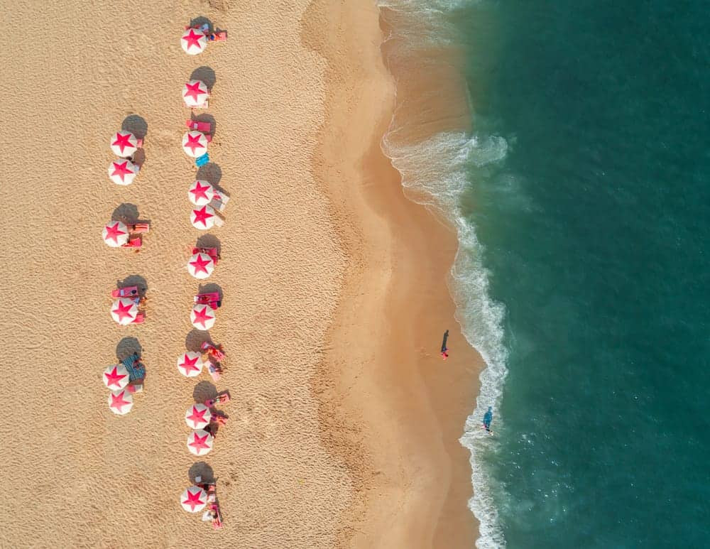 Bãi biển Cape May yên bình và đầy nắng