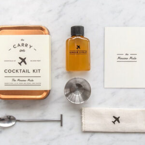 Travel cocktail kit giúp bạn pha chế cocktail ở bất cứ đâu