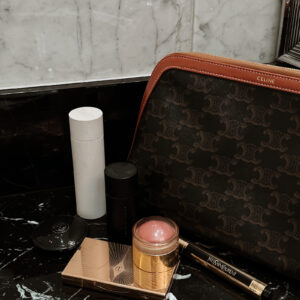 Celine Makeup Bag | How to Pack Makeup for Travel