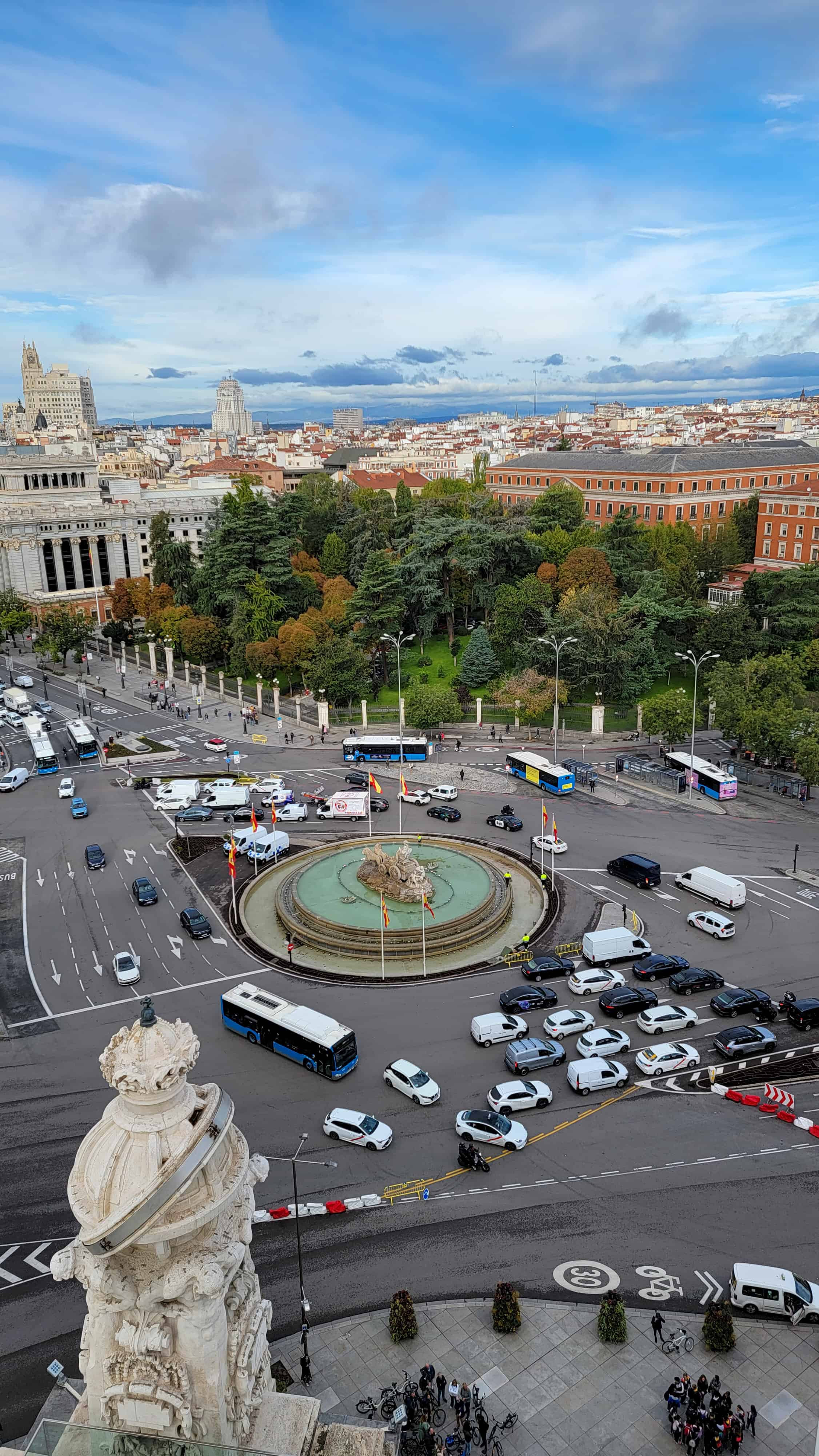 Những gì cần xem ở Madrid trong 5 ngày: Điểm quan sát Cibeles