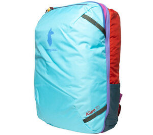 Cotopaxi Allpa 35L Del Dia Travel Pack: Balo du lịch xách tay tốt nhất với thiết kế mở hoàn toàn, dễ dàng sắp xếp đồ đạc.