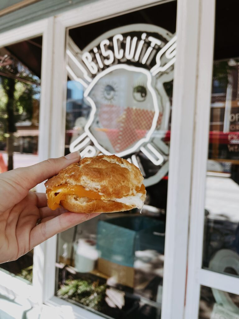Bánh biscuits thơm ngon tại Honest Biscuit, Seattle