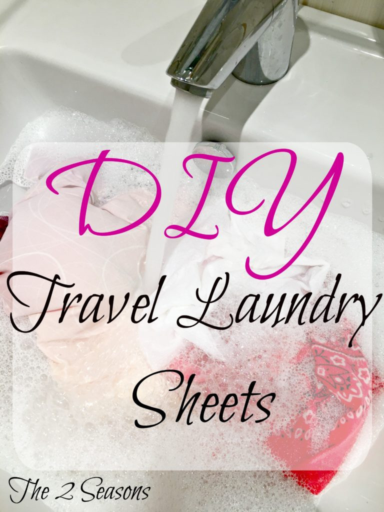 Tấm giặt du lịch DIY