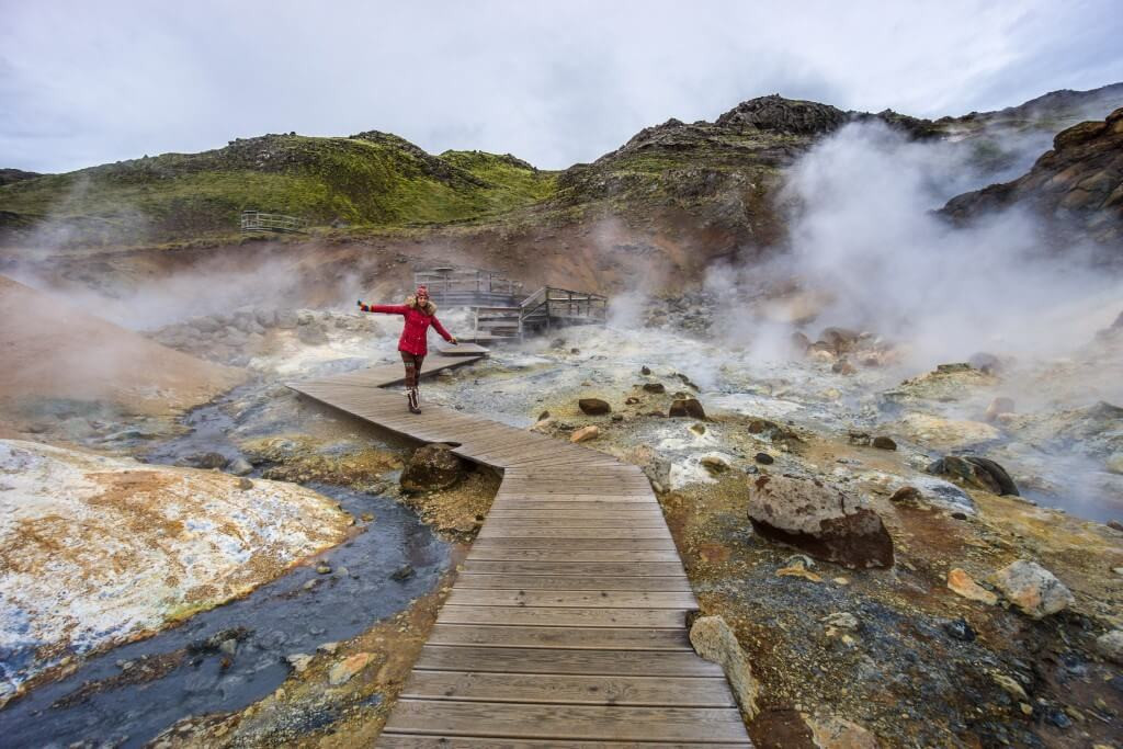 Cảnh quan gần Reykjavík, Iceland