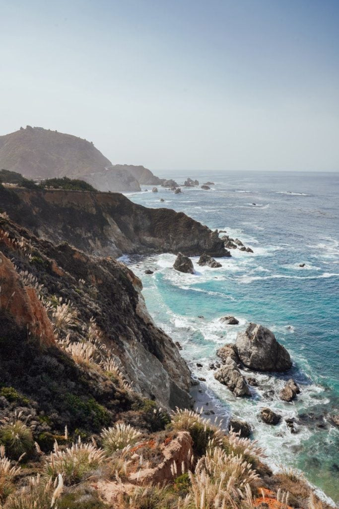 Đường bờ biển tuyệt đẹp ở Big Sur