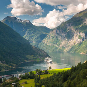 Vịnh Geiranger nhìn từ trên cao, Na Uy