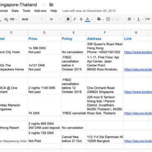 Google Sheets