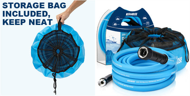 Túi lưu trữ ống dẫn nước RV Kohree.