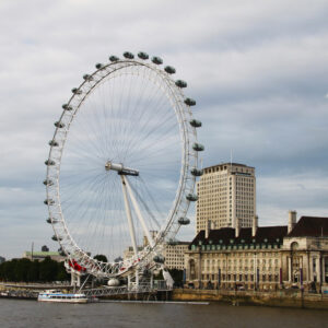 Học sinh tham quan London Eye trong chuyến đi EF Tours