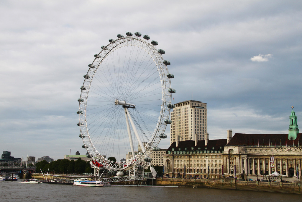 Học sinh tham quan London Eye trong chuyến đi EF Tours