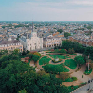 Quảng trường Jackson ở khu Phố Pháp, New Orleans