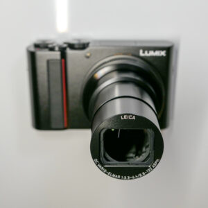 Panasonic Lumix ZS200D camera with extended zoom lens