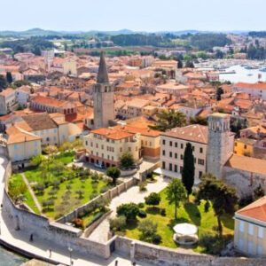 Kiến trúc tuyệt vời của Poreč trên bán đảo Istrian