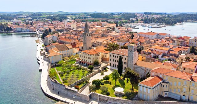 Kiến trúc tuyệt vời của Poreč trên bán đảo Istrian