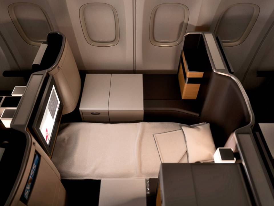 Swiss Air business class