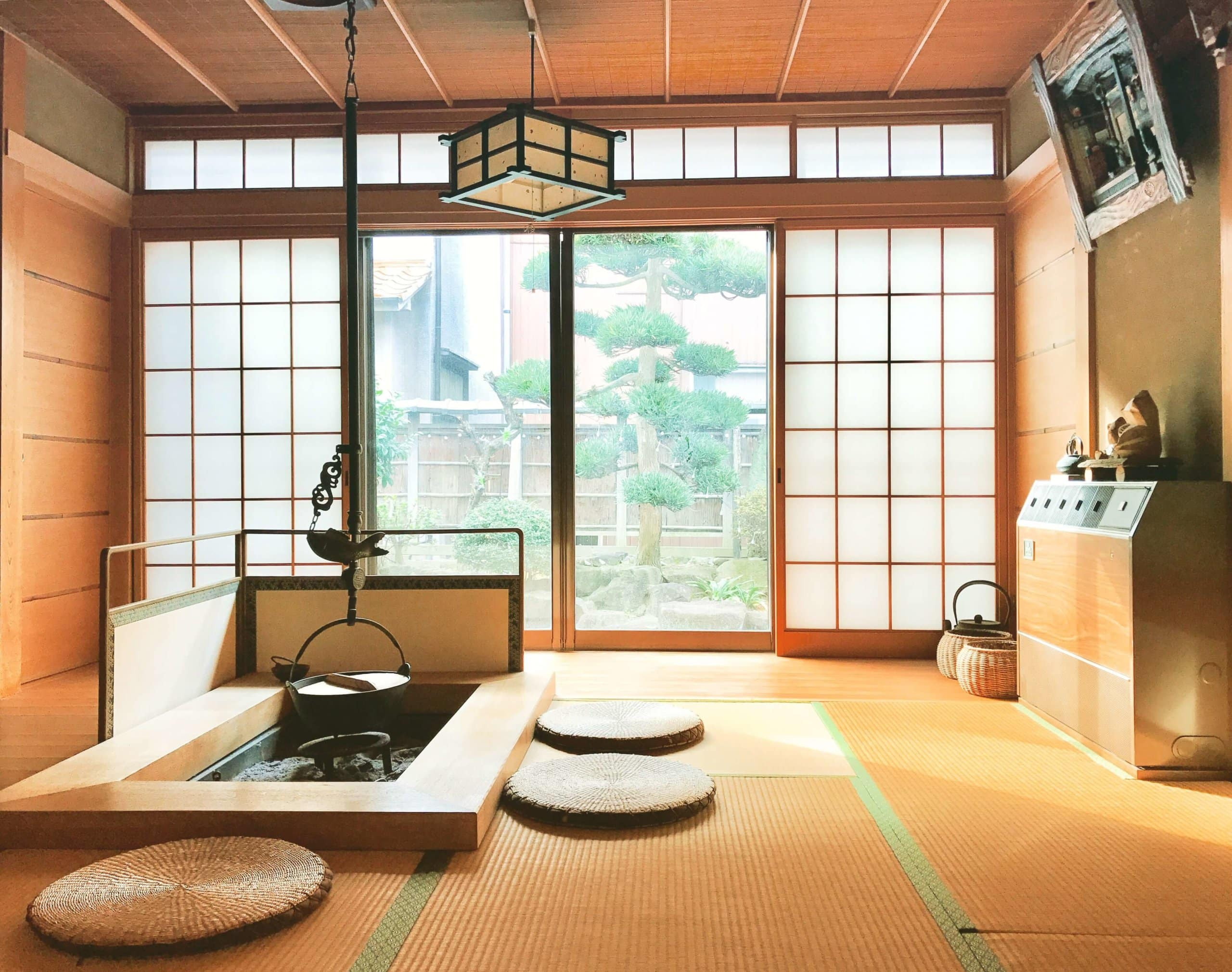 Phòng trải chiếu Tatami ở Nhật Bản