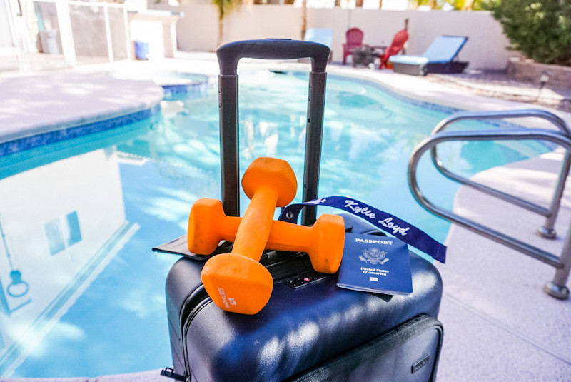 Travel Fitness - Suitcase Weights