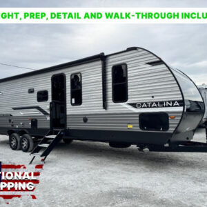 Nội thất tiện nghi của travel trailer