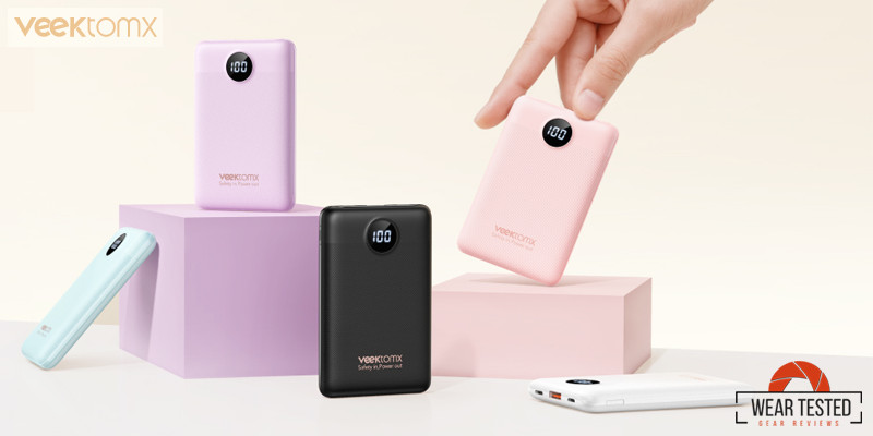 Sạc dự phòng VEEKTOMX Mini Power Bank 10000mAh